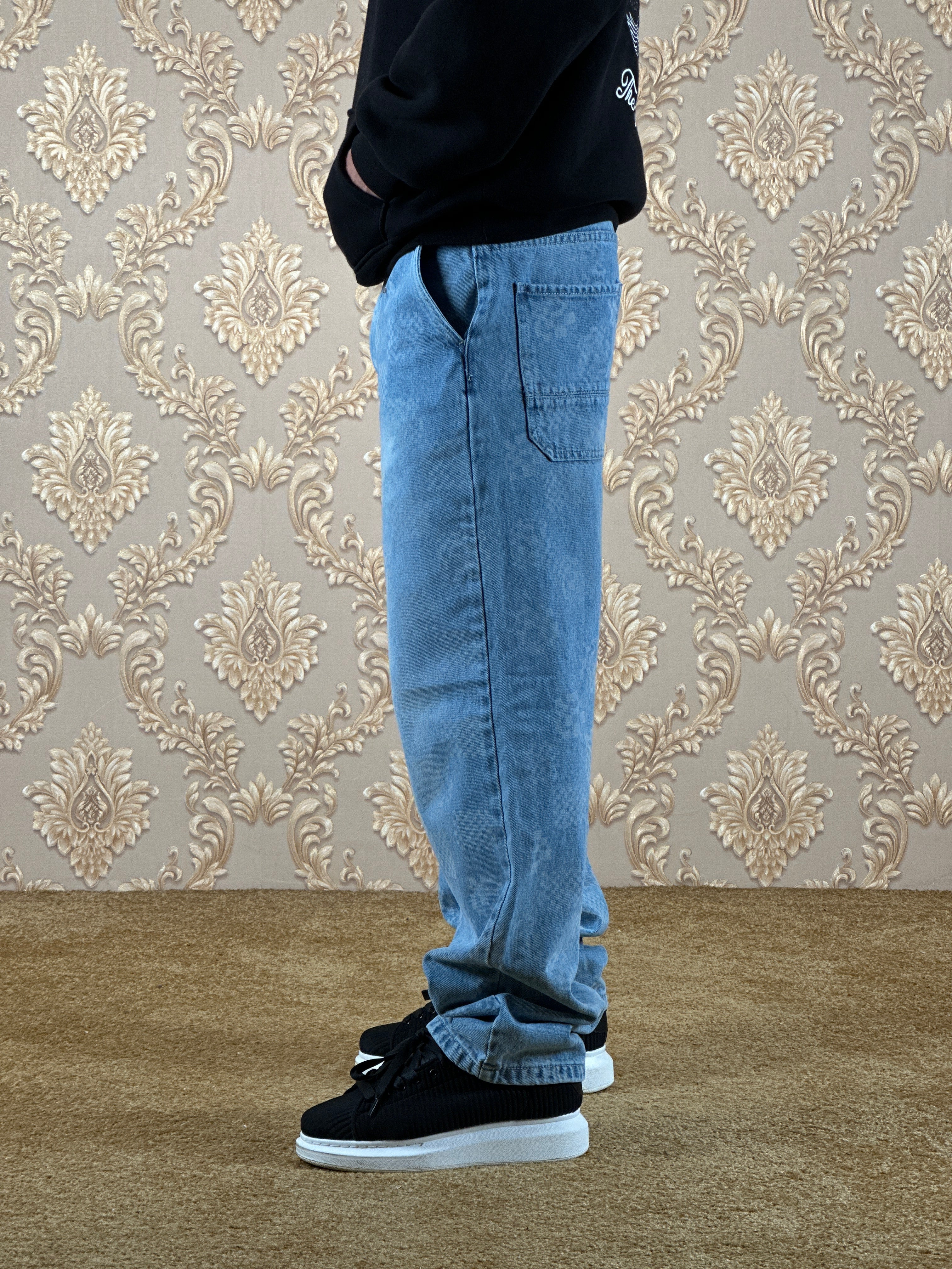 ETERNAL BAGGY JEANS BLEU CLAIRE