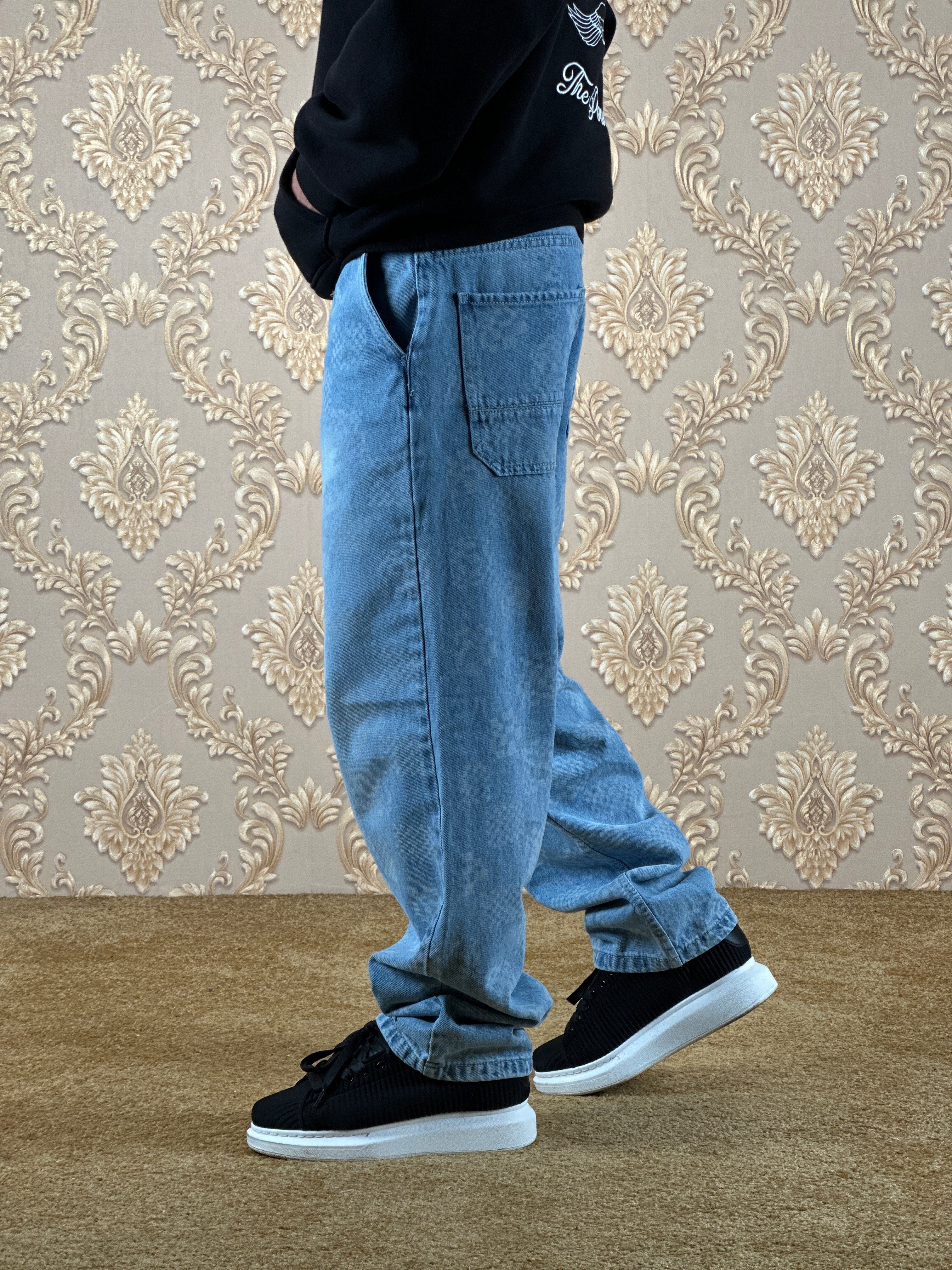 ETERNAL BAGGY JEANS BLEU CLAIRE