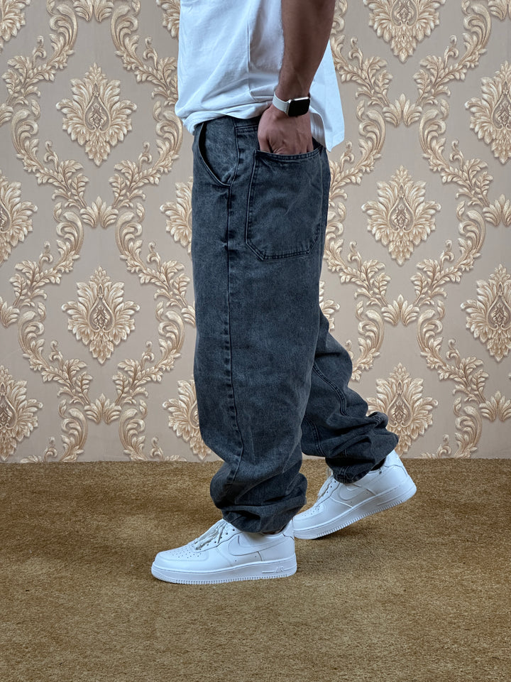 ZENITH BALLOON BAGGY JEANS GRIS FONCÉ