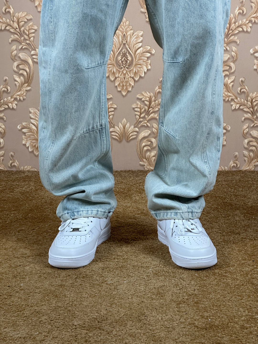 ZENITH BALLOON BAGGY JEANS BLEU DIRTY