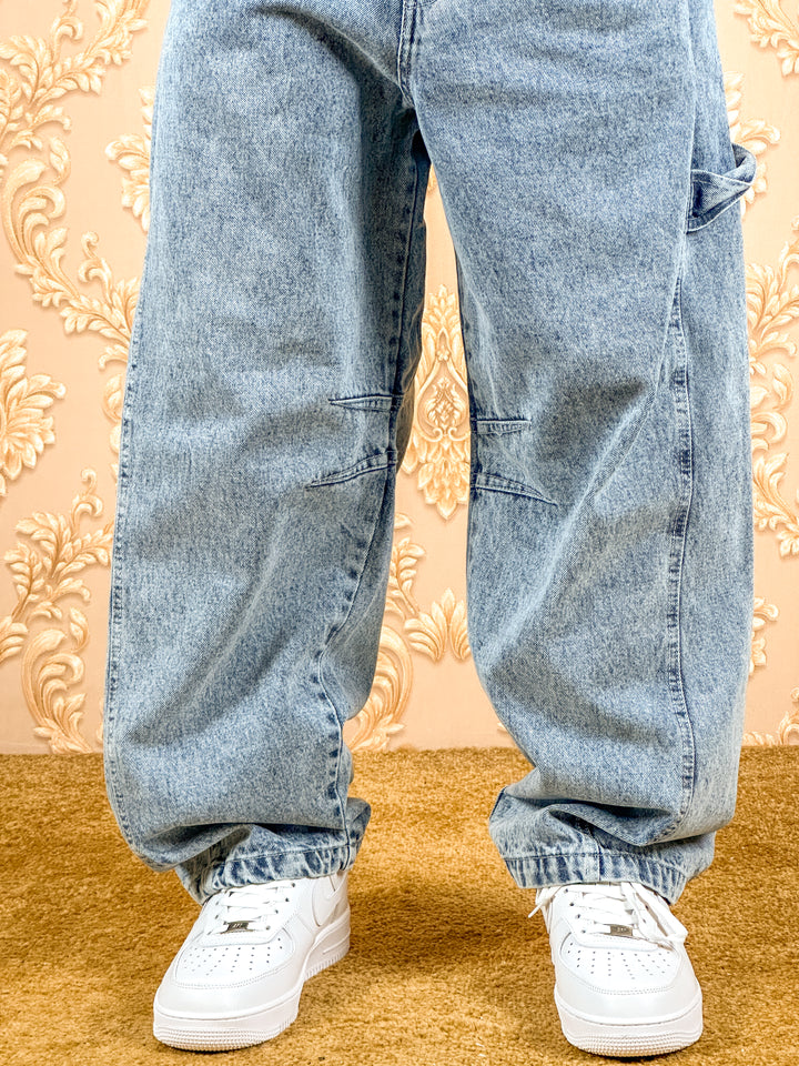 ZENITH BALLOON BAGGY JEANS TAPE