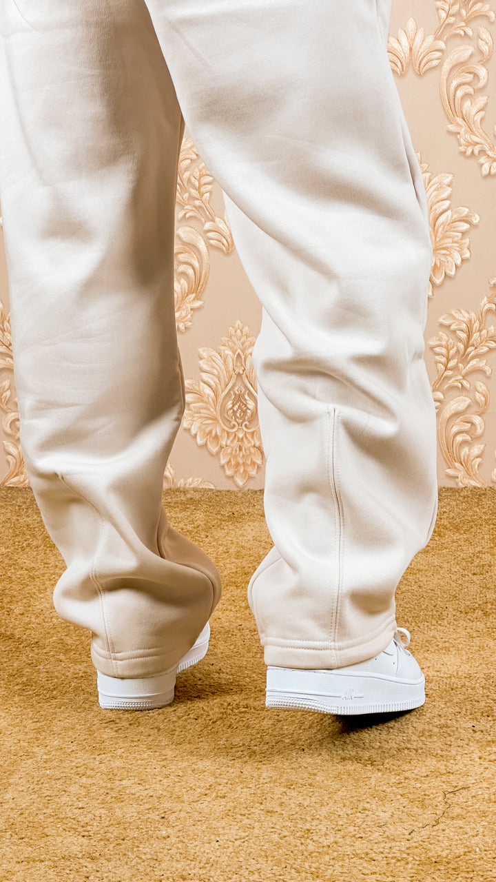 VALLEY WIDE BAGGY JOGGERS BEIGE