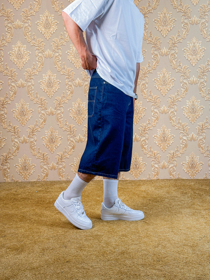 Short Baggy Jeans Simple