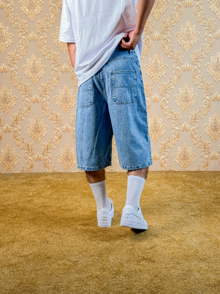 Short Baggy Jeans Simple