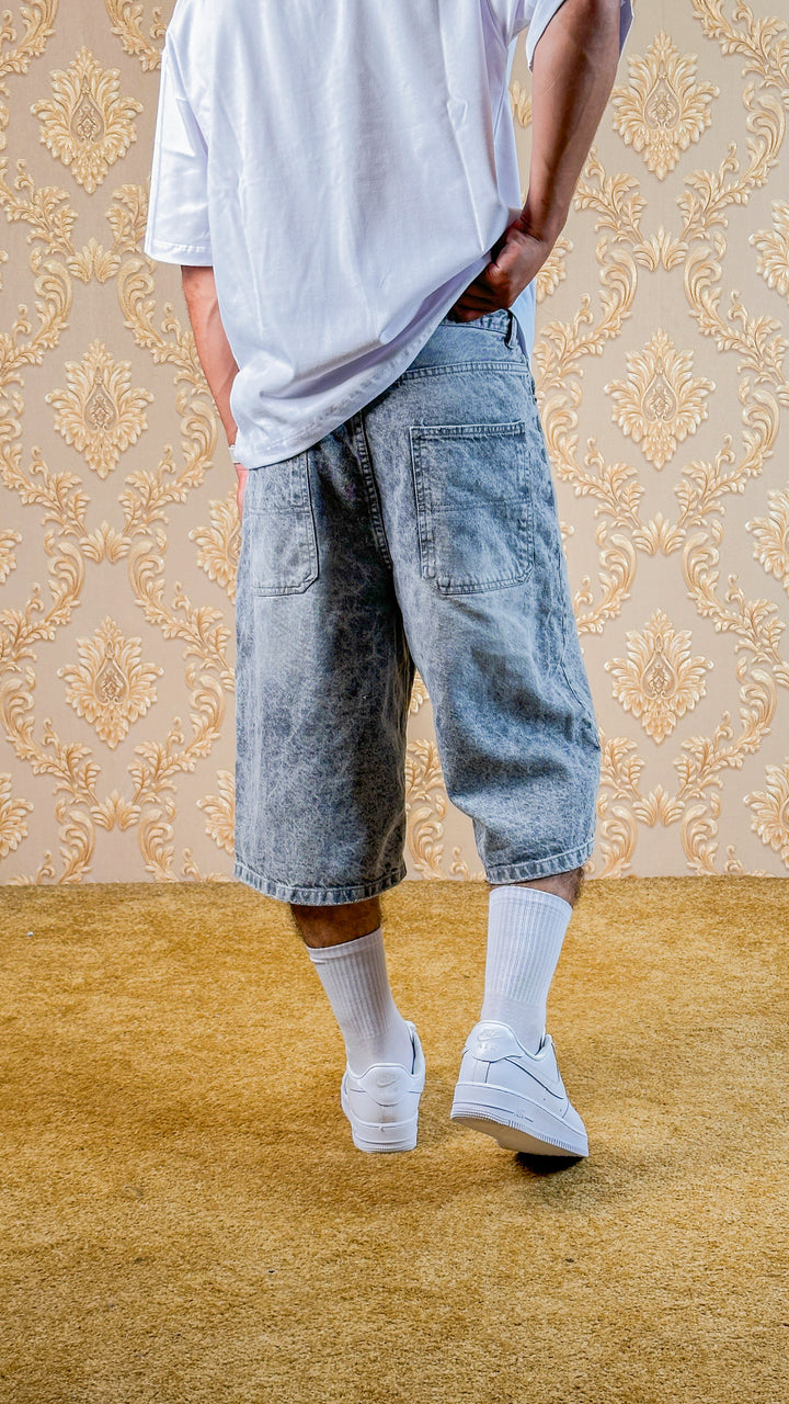 Short Baggy Jeans Simple