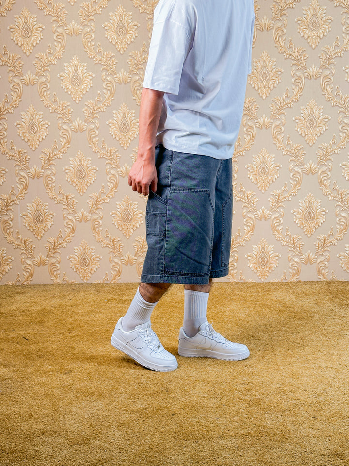 Short Baggy Jeans Pocket Paradise