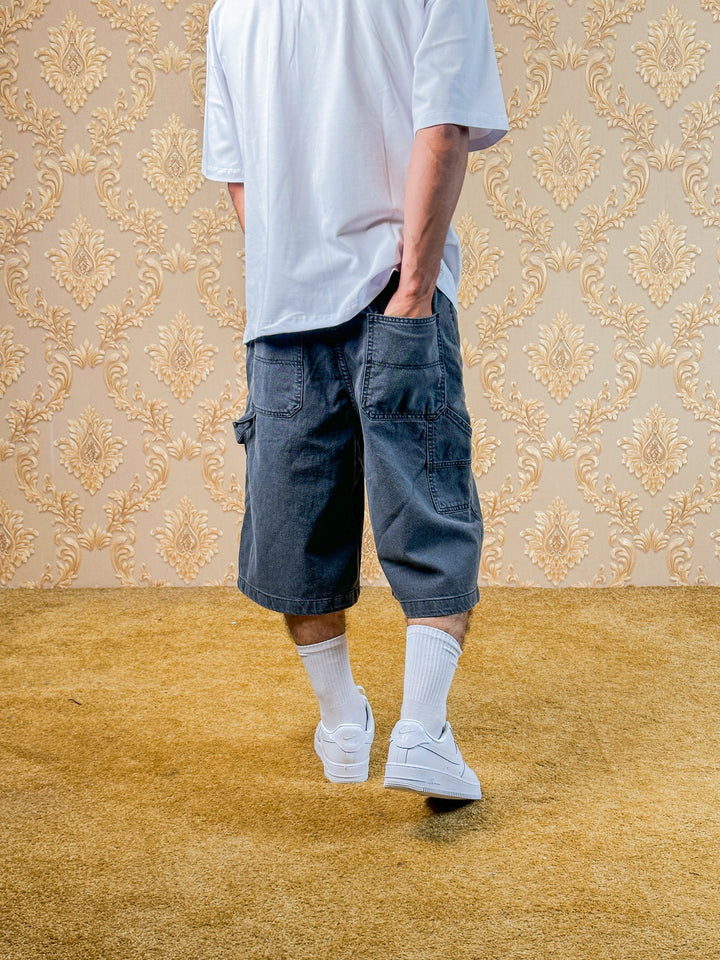 Short Baggy Jeans Pocket Paradise