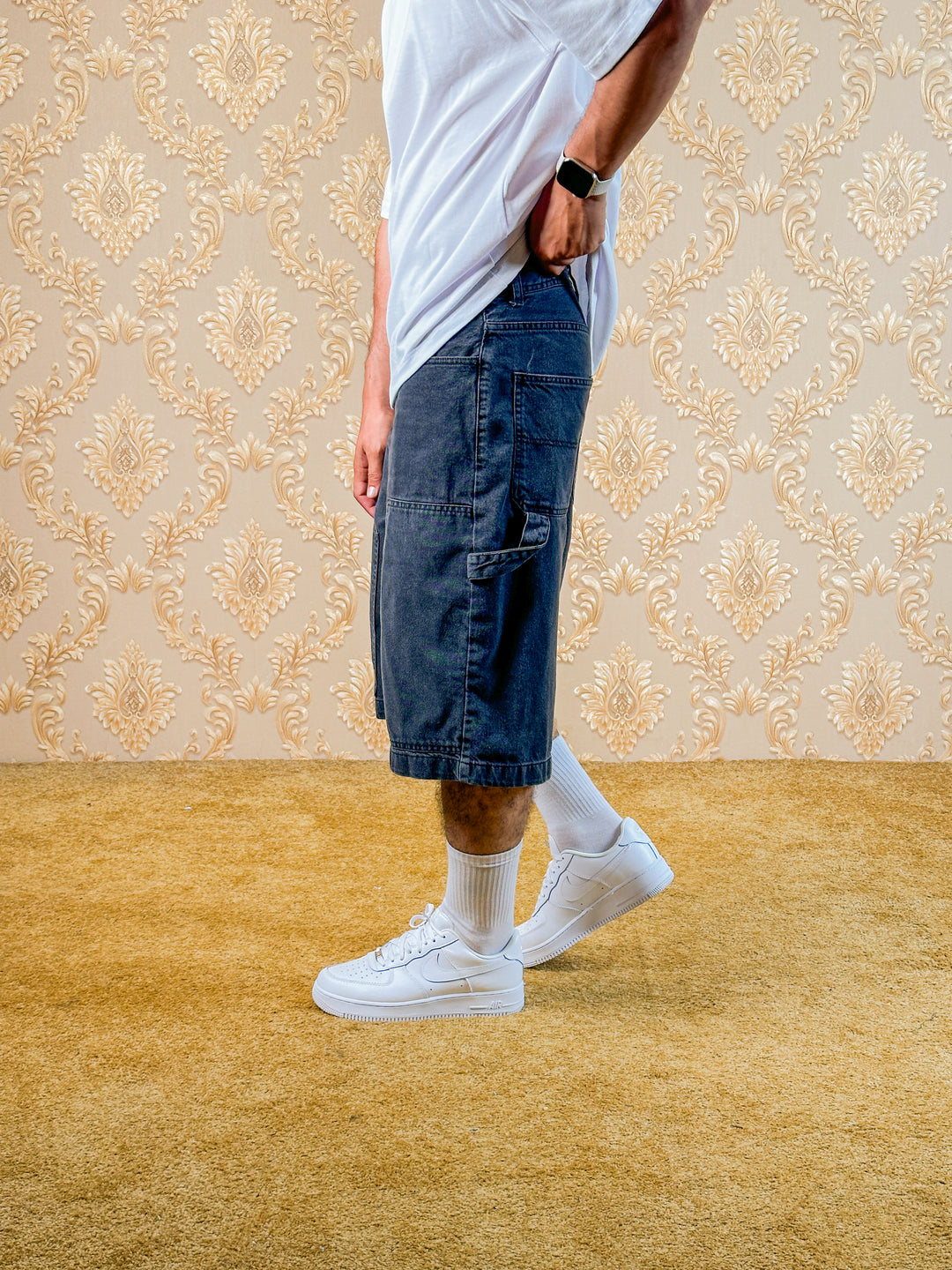 Short Baggy Jeans Pocket Paradise