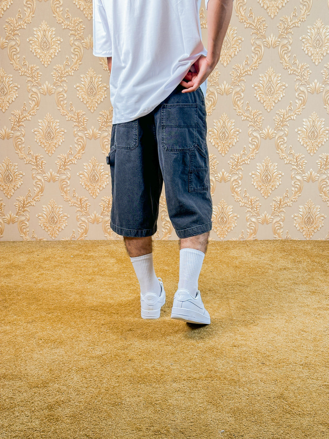 Short Baggy Jeans Pocket Paradise
