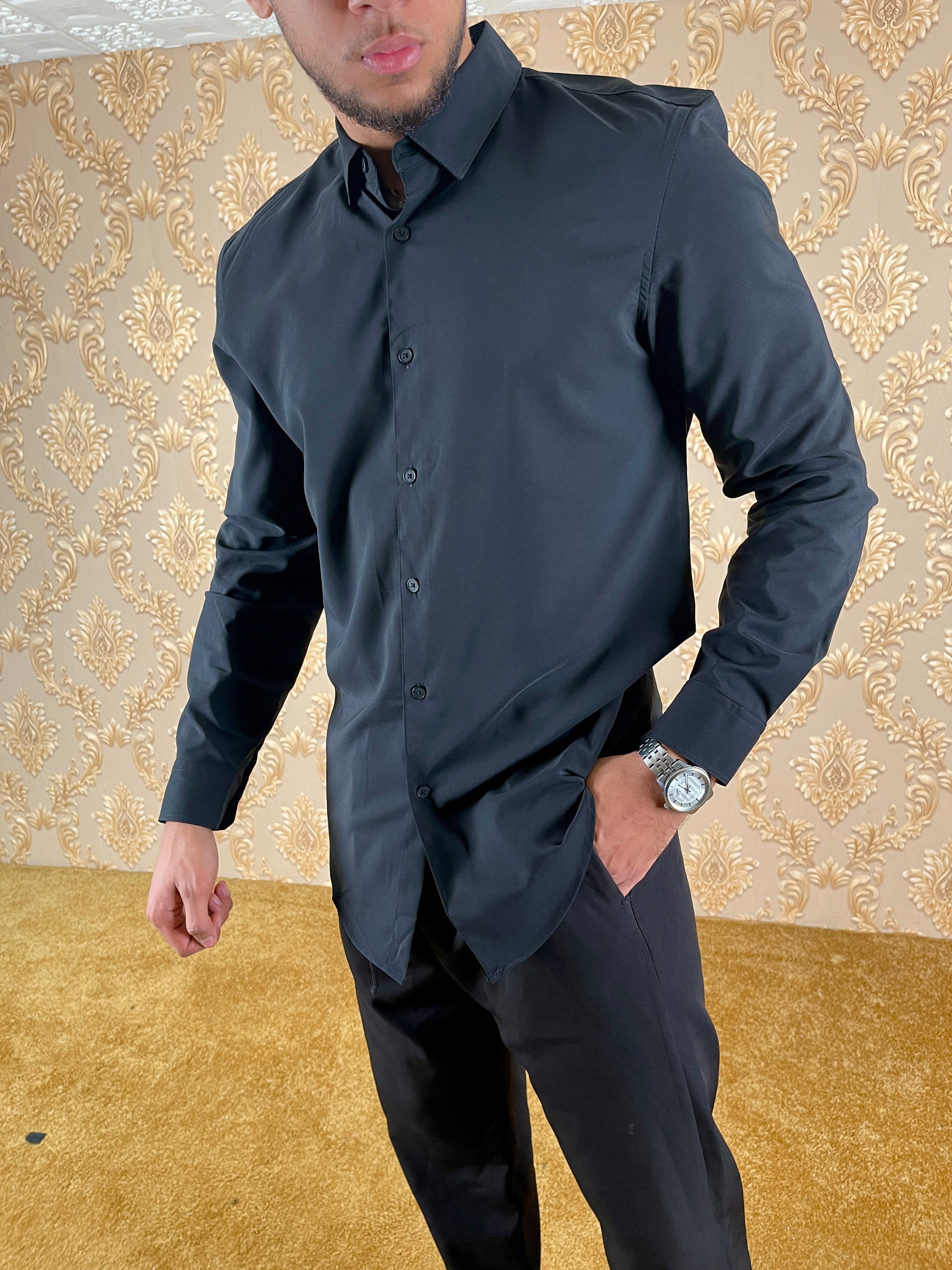 CHEMISE CLASSY MEN NOIR