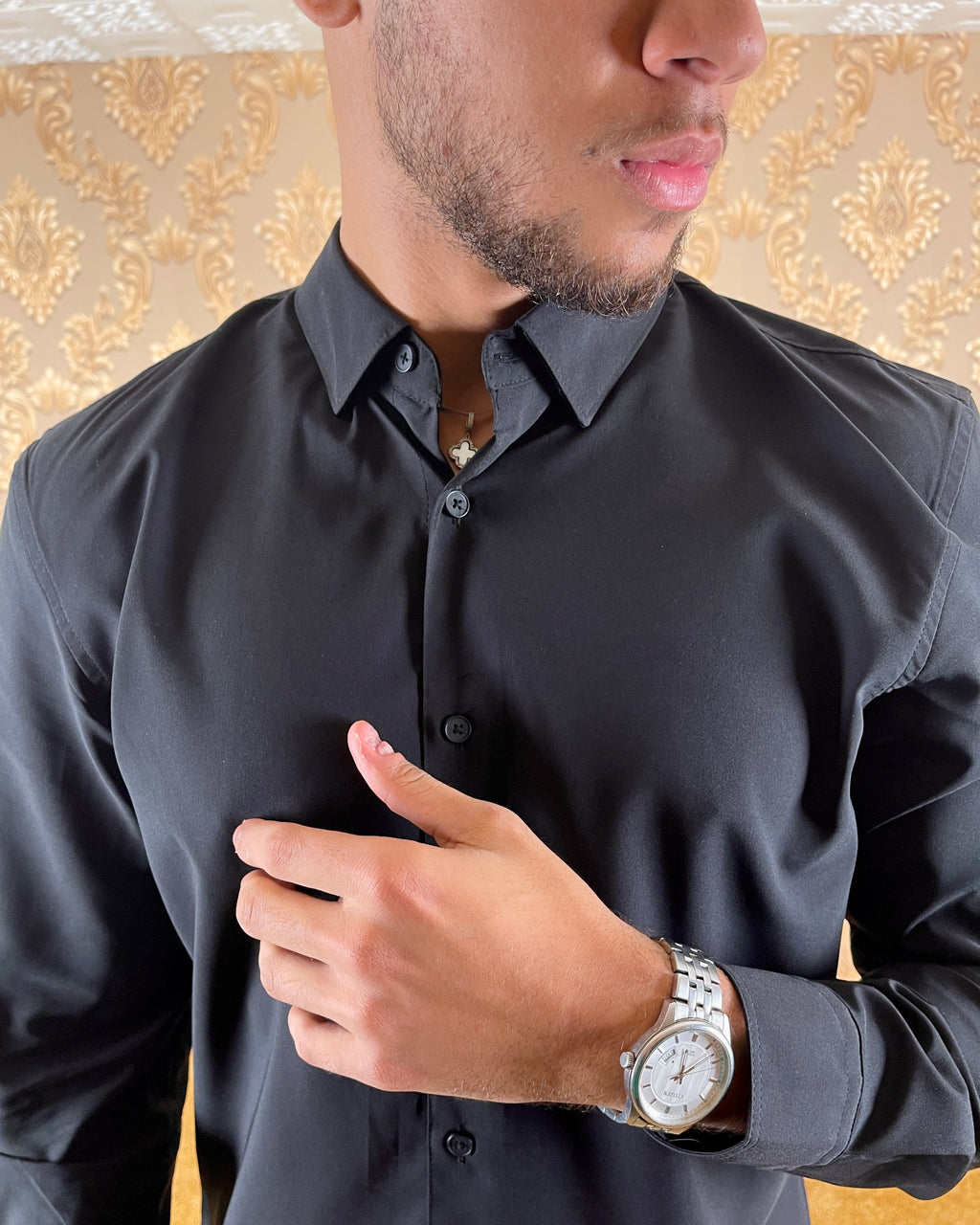 CHEMISE CLASSY MEN NOIR