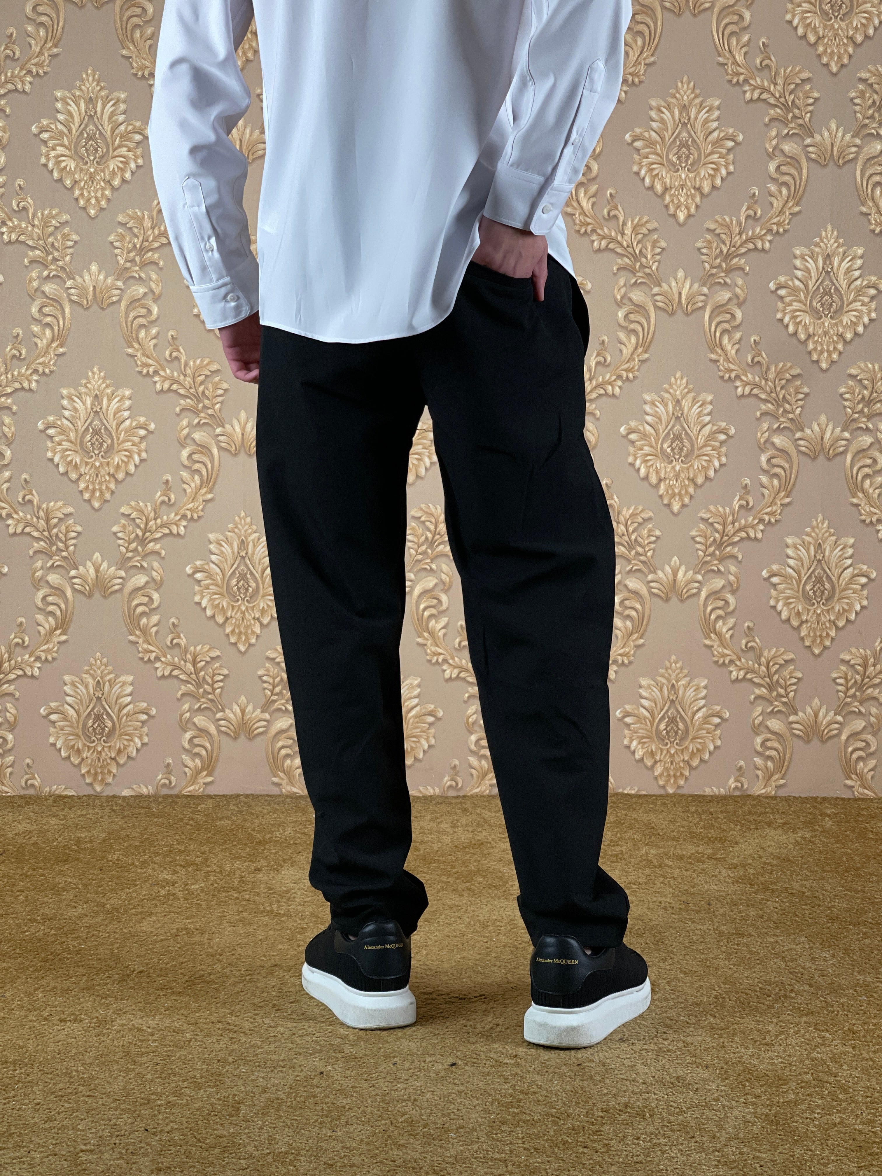 PANTALON CHINO HYBRIDE NOIR