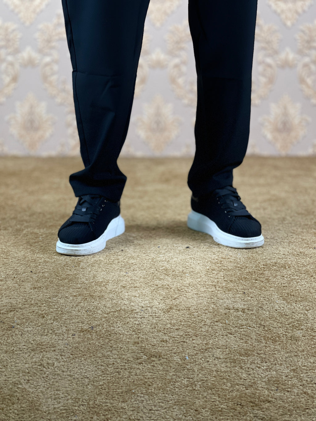 PANTALON CHINO HYBRIDE NOIR