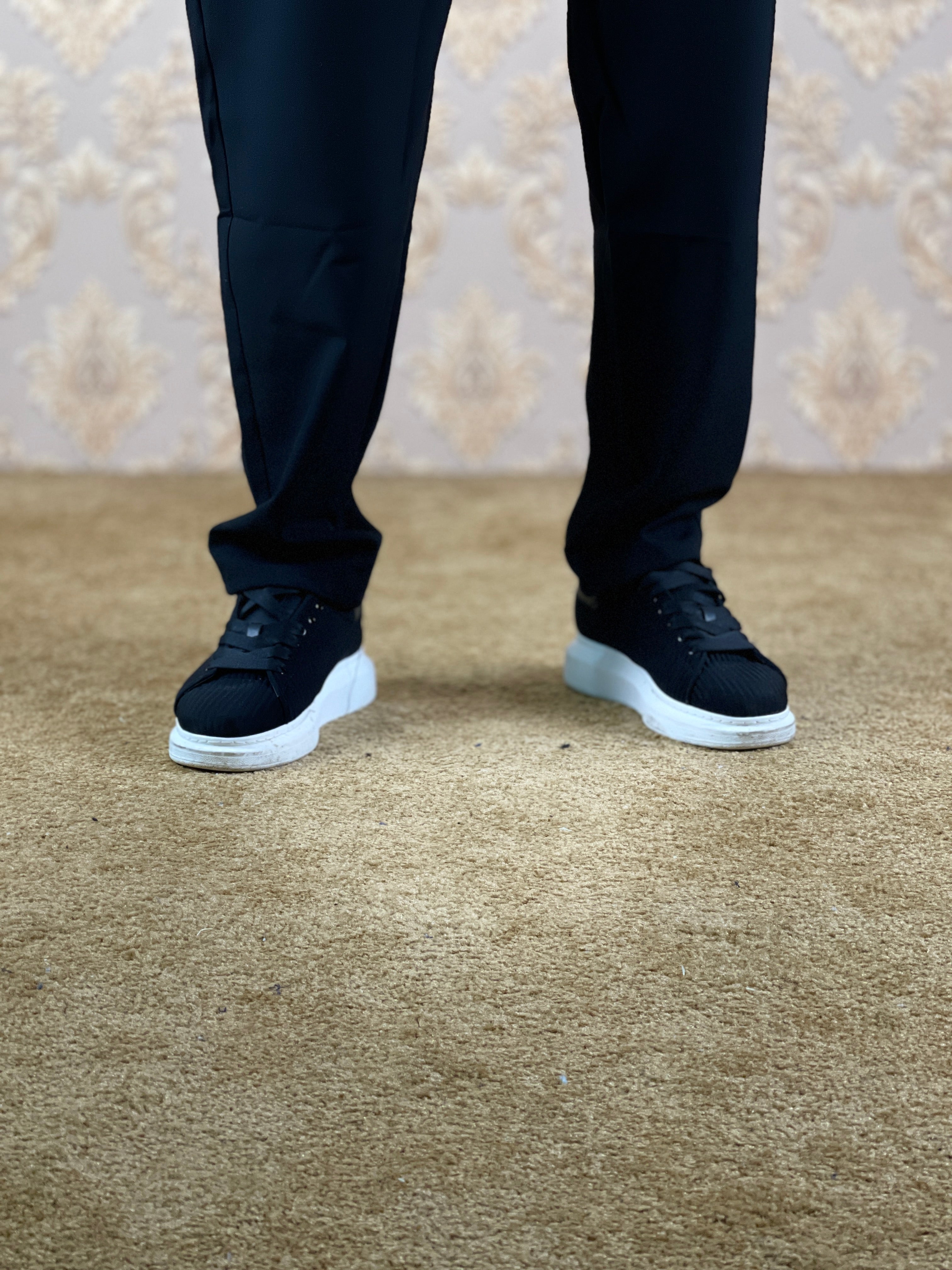 PANTALON CHINO HYBRIDE NOIR