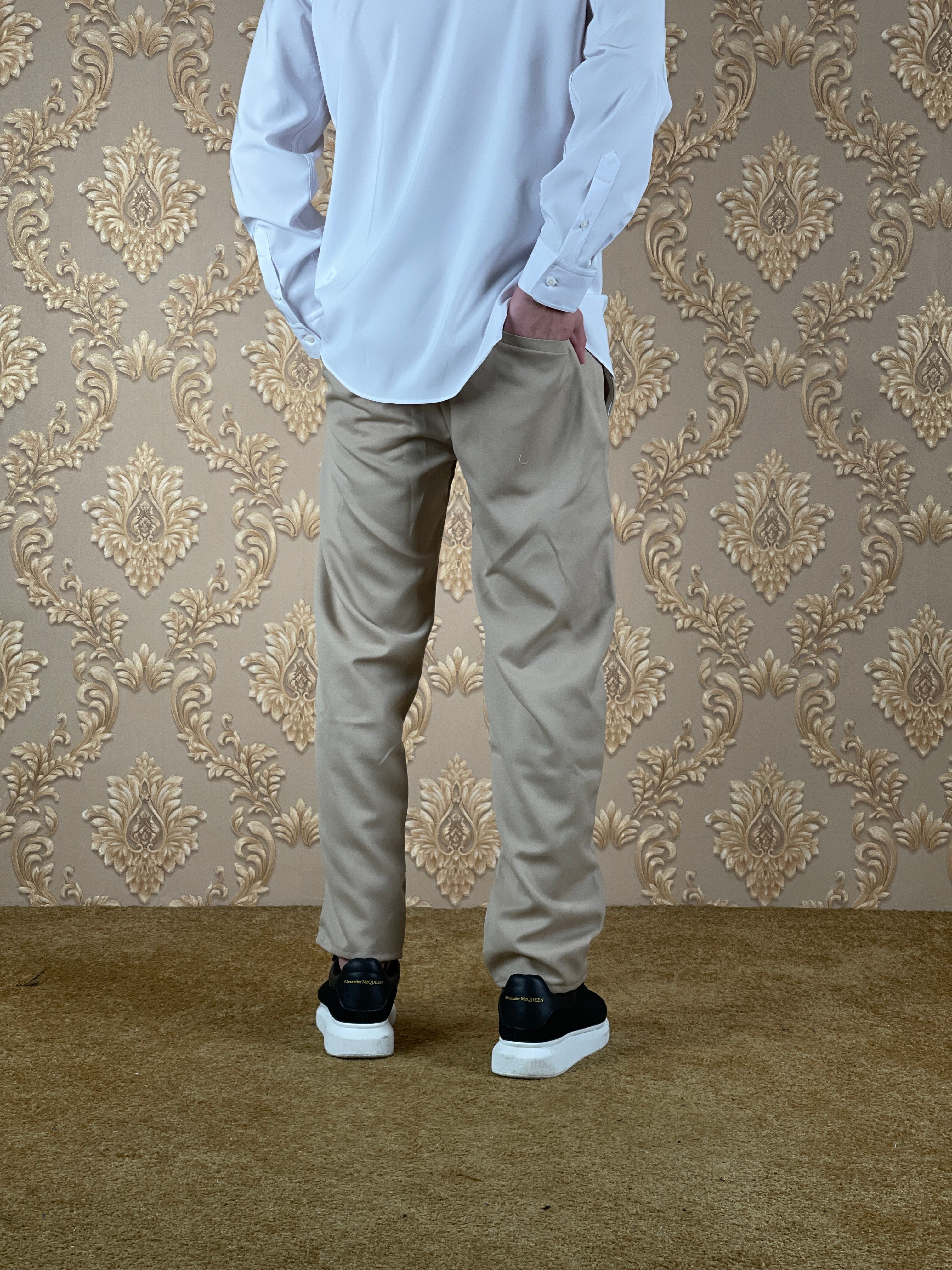 PANTALON CHINO HYBRIDE BEIGE