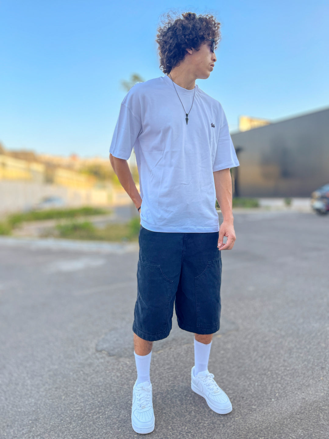 Short Baggy Jeans Pocket Paradise