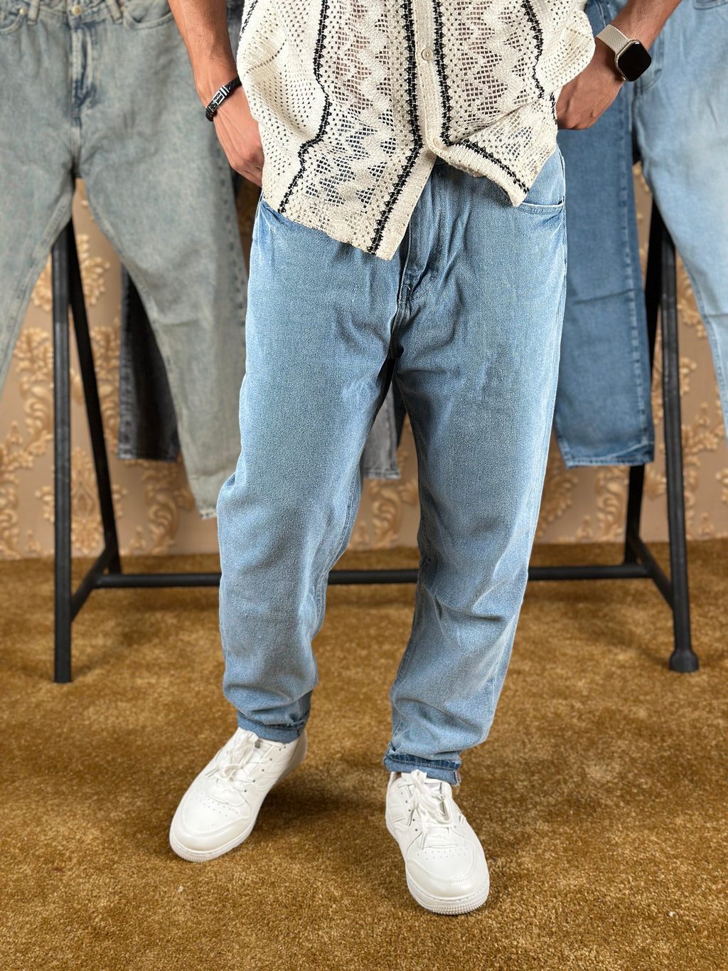 SKY DRIFT BOYFRIEND JEANS