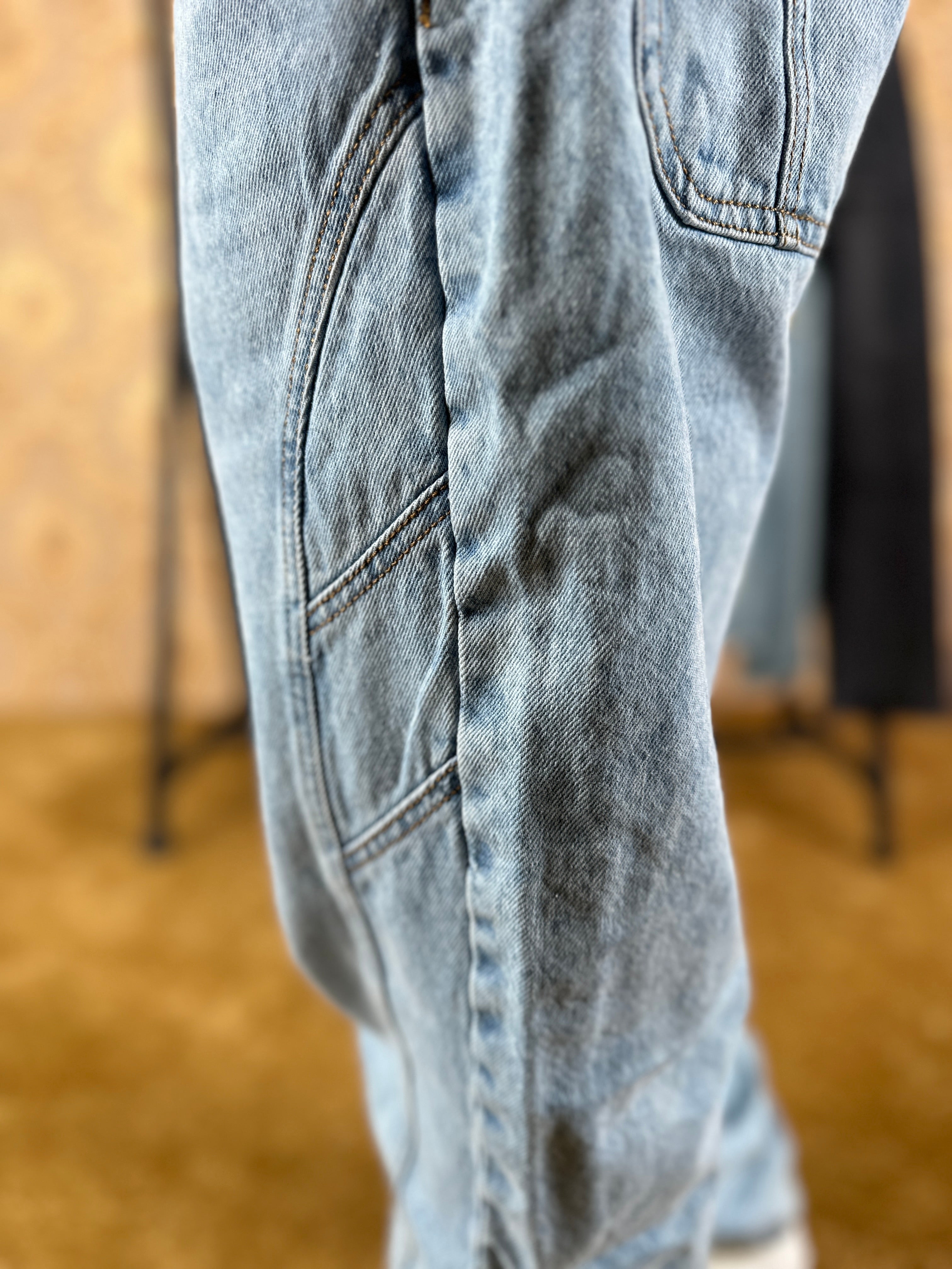 BLUE NOMAD BAGGY JEANS