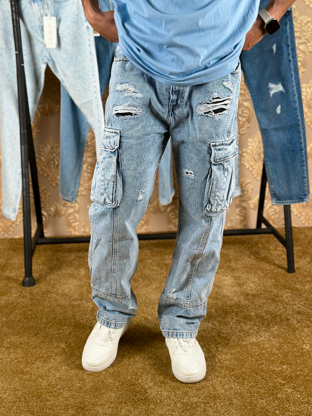 OUTCROP CARGO JEANS