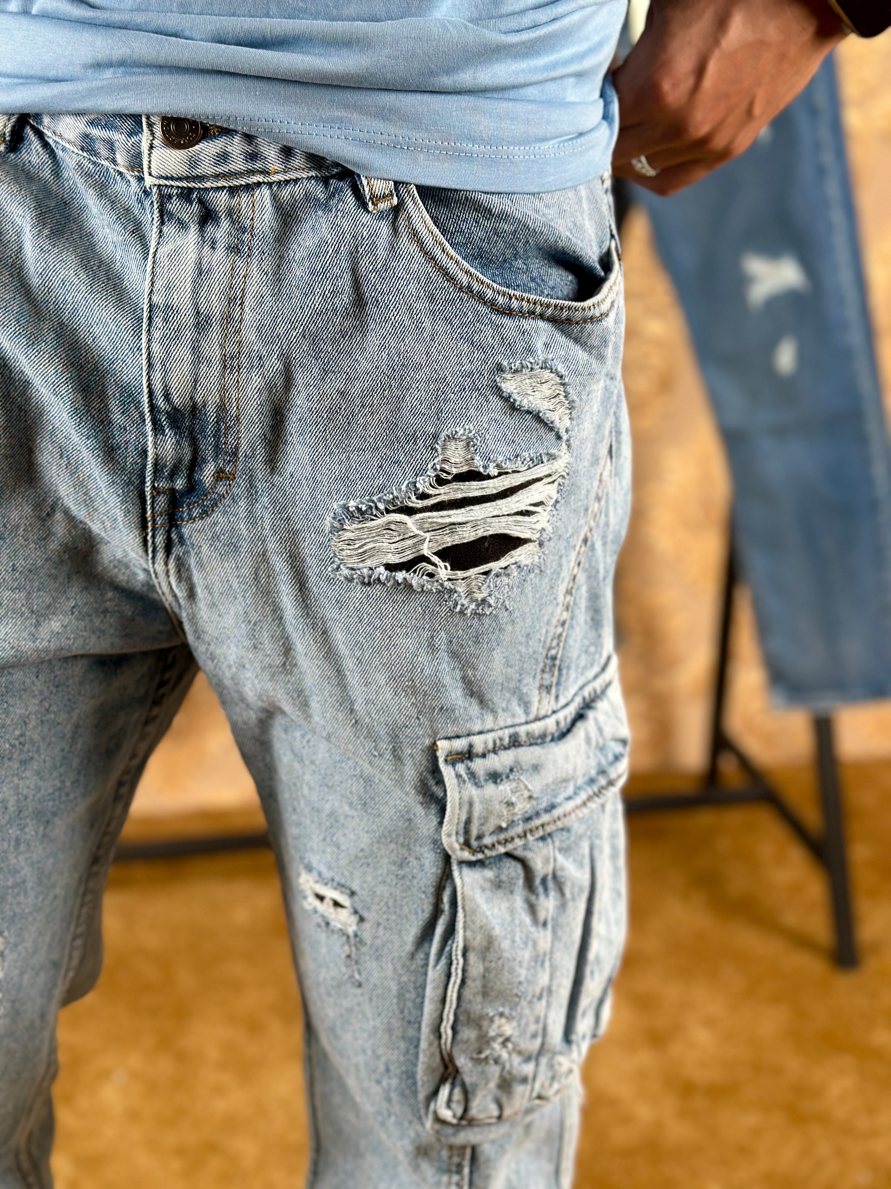 OUTCROP CARGO JEANS