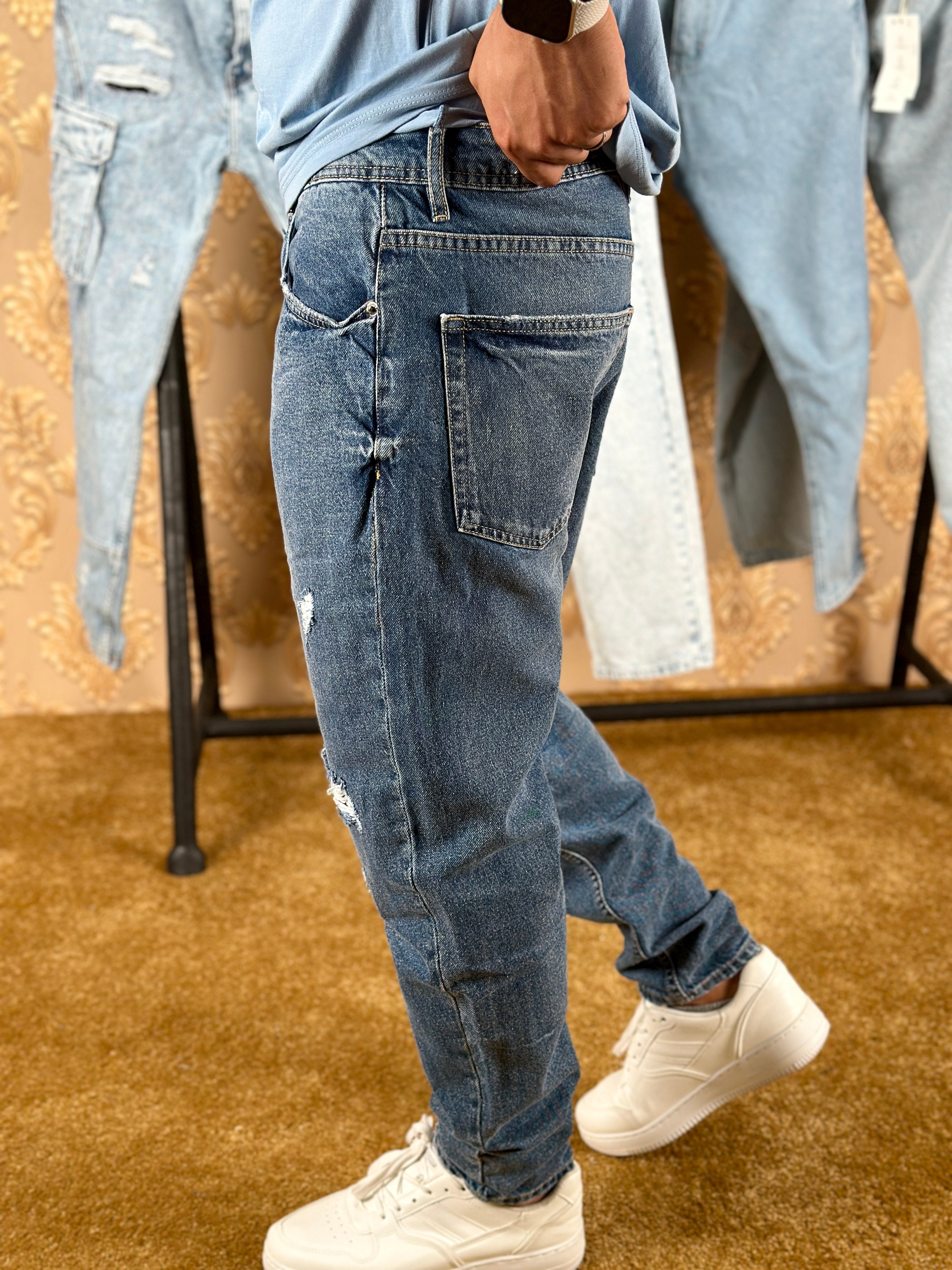 IRON TIDE BOYFRIEND JEANS