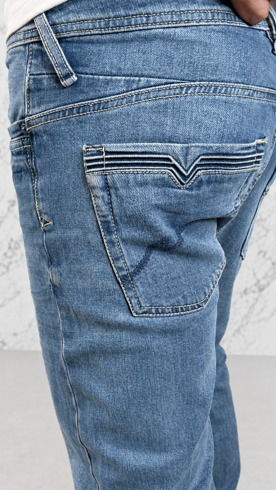 VECTOR SKINNY JEANS — BLEU VINTAGE