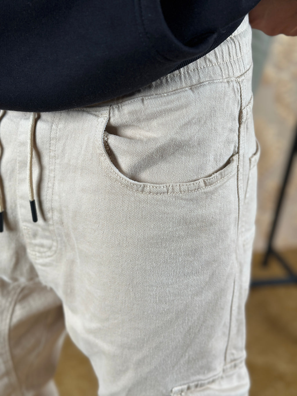 CARGO EN TOILE RANGER - BEIGE SABLE