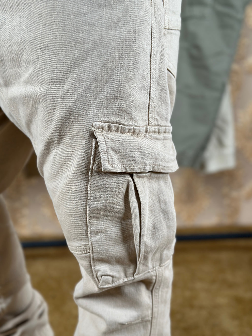 CARGO EN TOILE RANGER - BEIGE SABLE