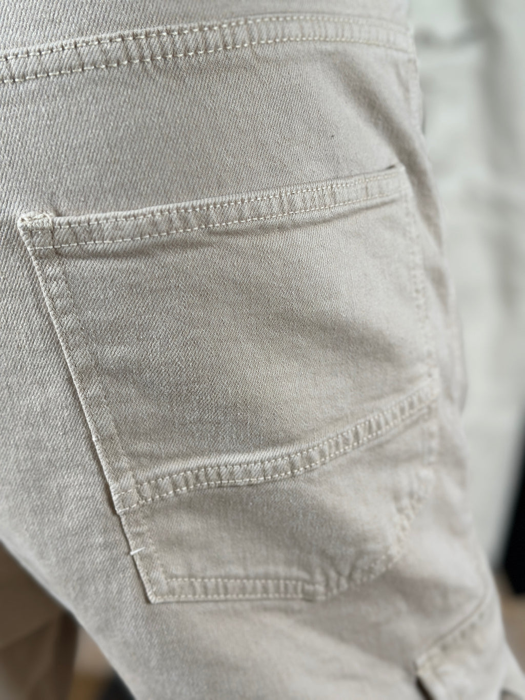 CARGO EN TOILE RANGER - BEIGE SABLE