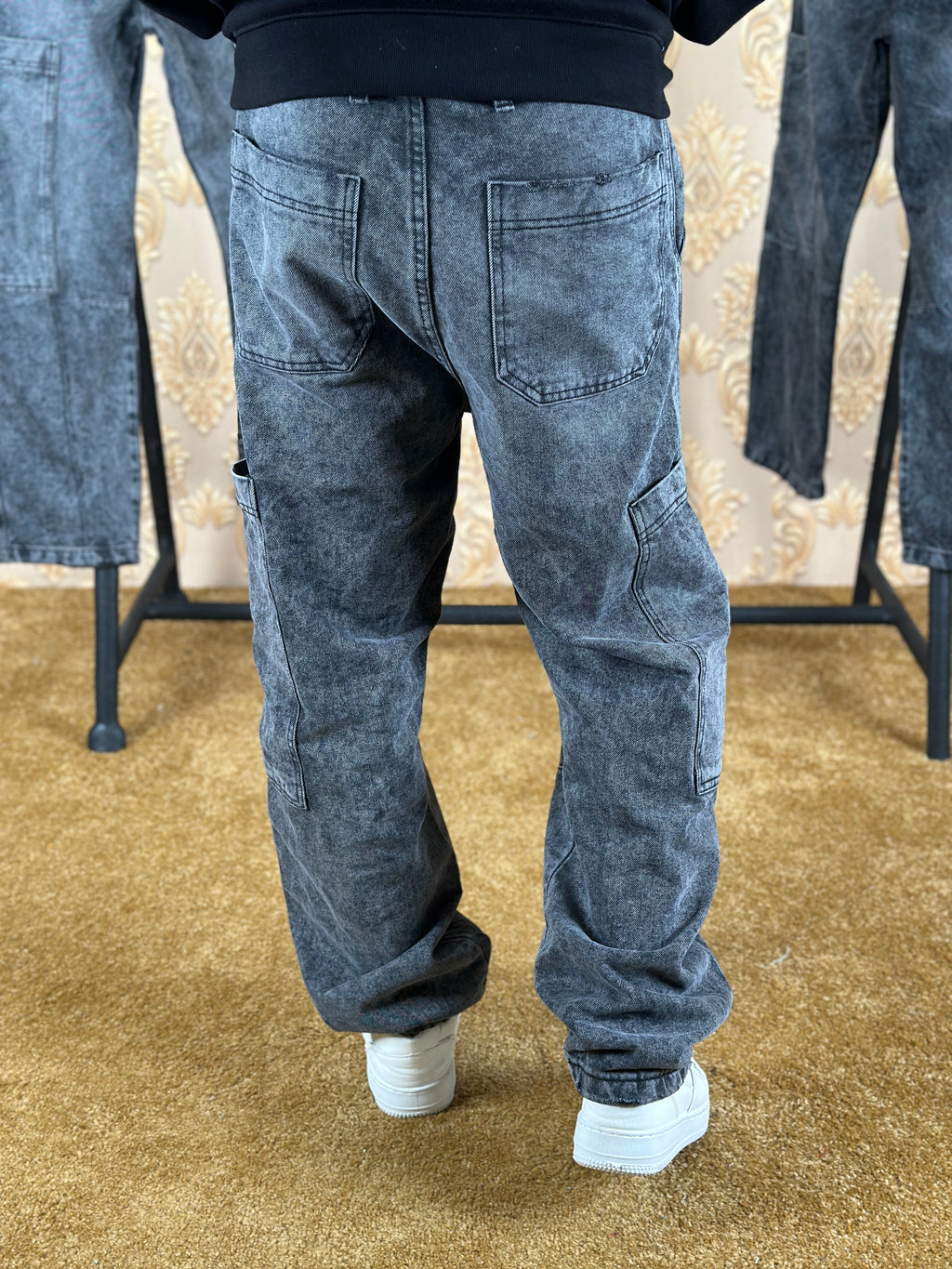 TITAN BAGGY JEANS - GRIS CLAIR