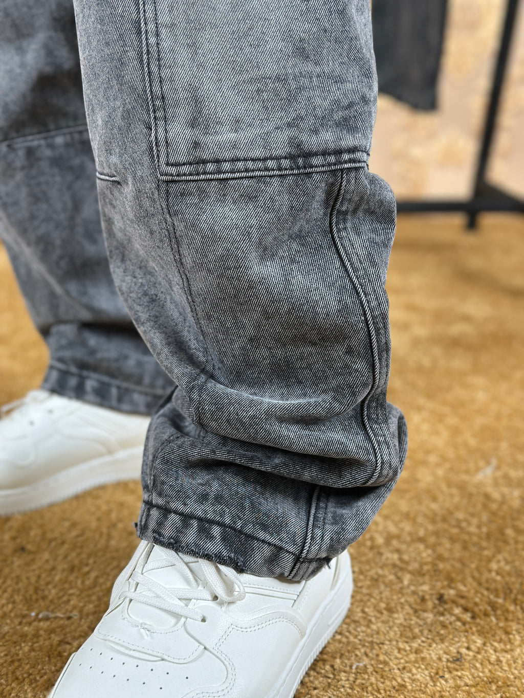 TITAN BAGGY JEANS - GRIS CLAIR