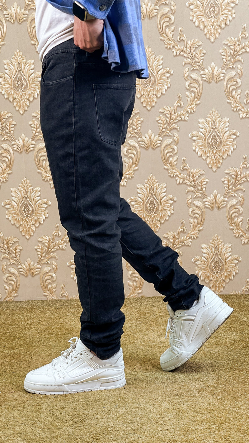 ONYX SKINNY JEANS — NOIR DÉLAVÉ