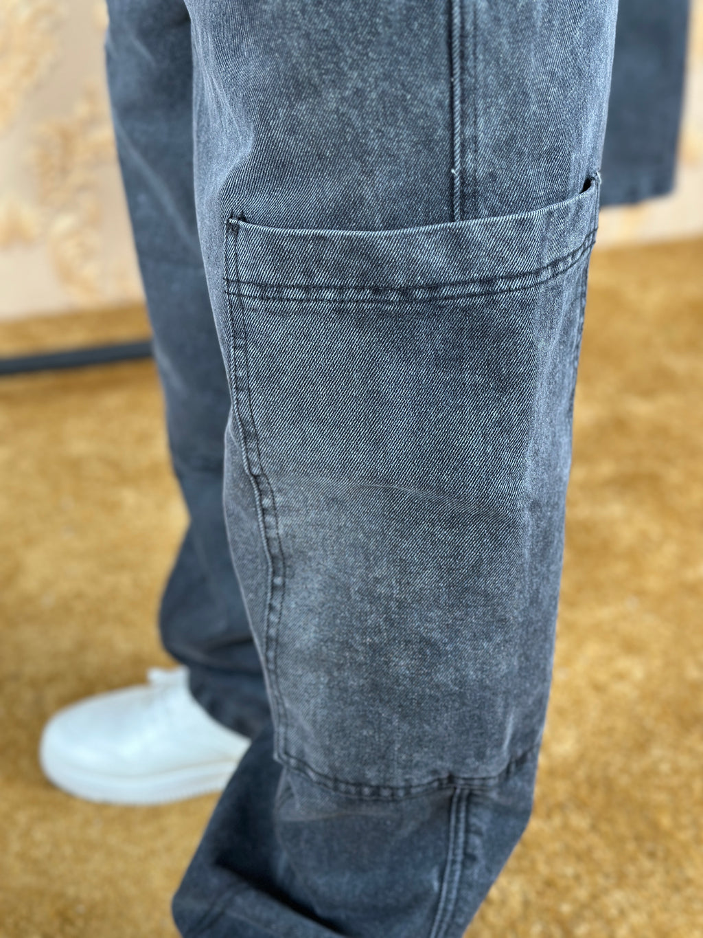 TITAN BAGGY JEANS - GRIS FONCÉ