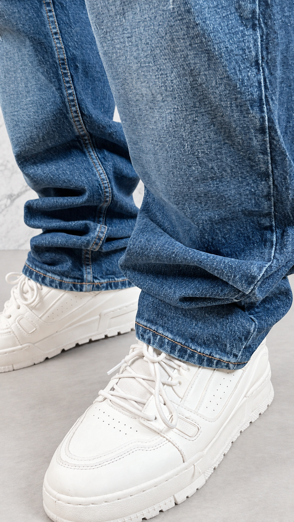 RENEGADE STRAIGHT JEANS — BLEU INDIGO