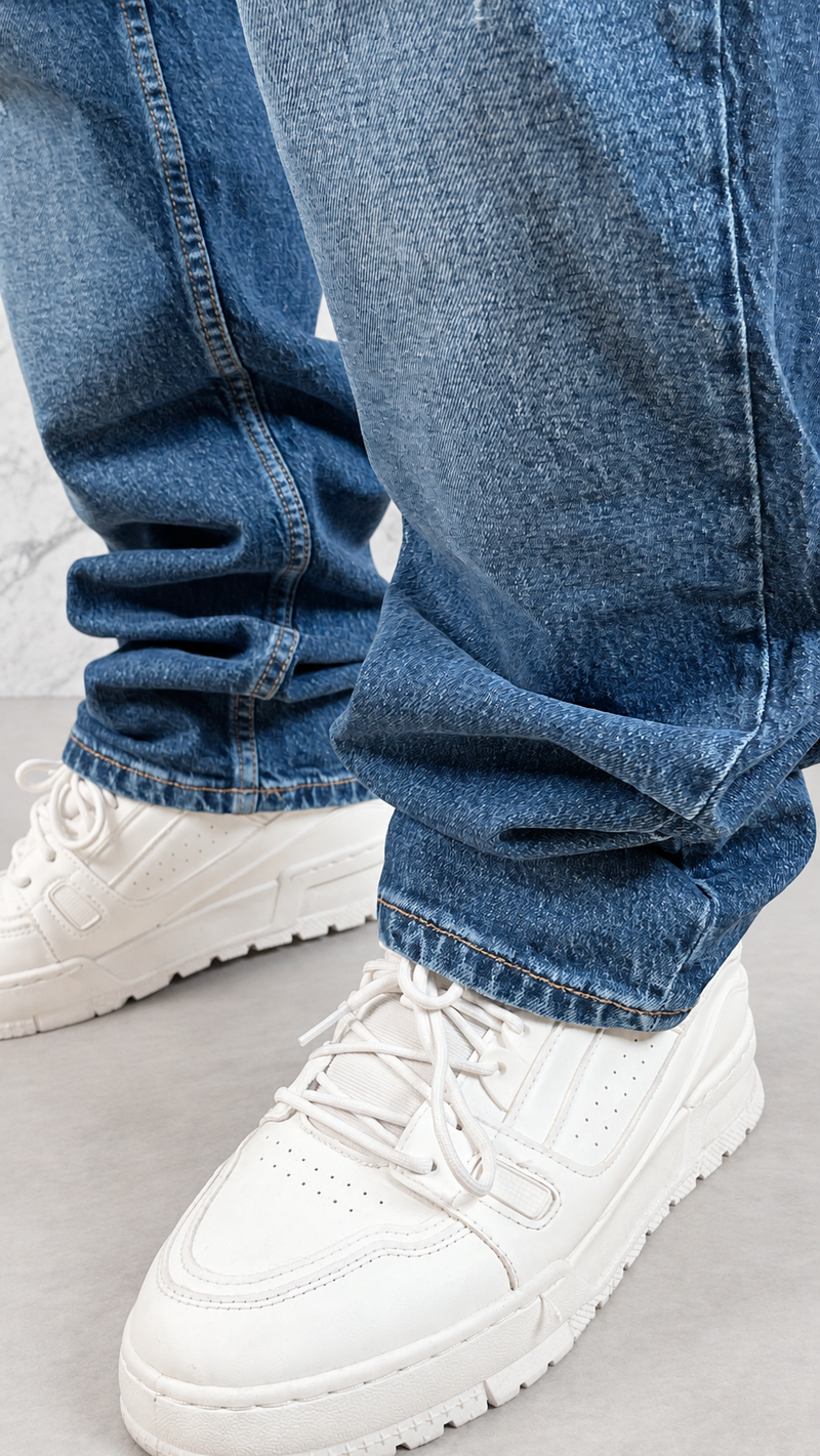 RENEGADE STRAIGHT JEANS — BLEU INDIGO