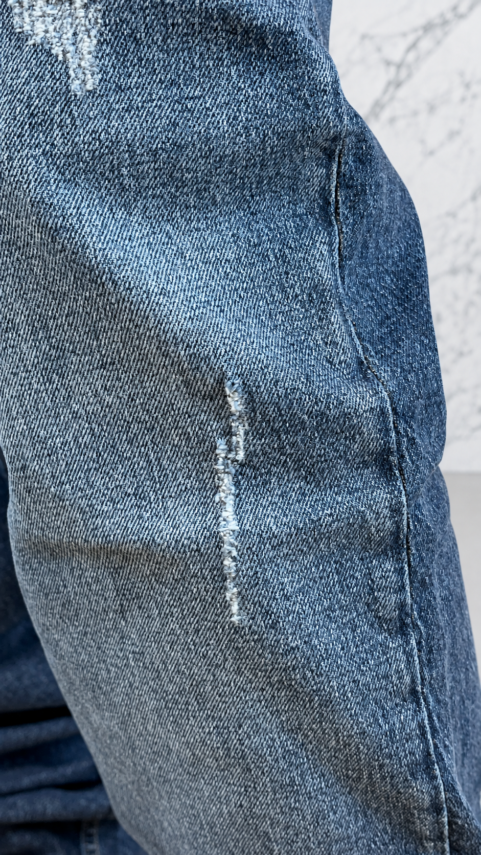 RENEGADE STRAIGHT JEANS — BLEU INDIGO