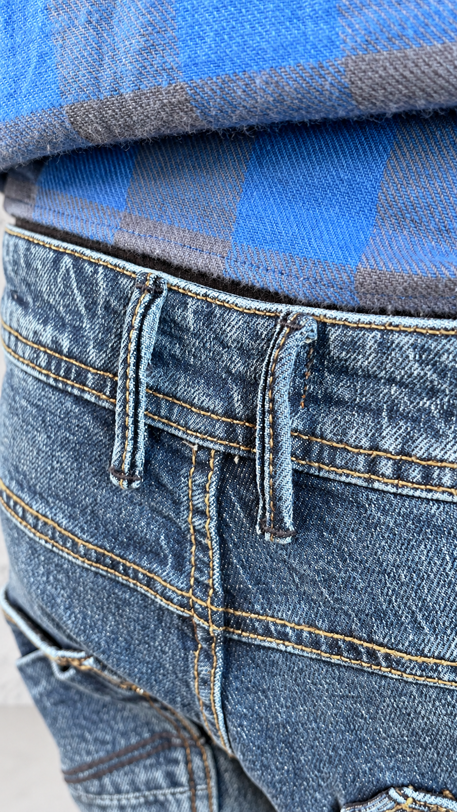 RENEGADE STRAIGHT JEANS — BLEU INDIGO