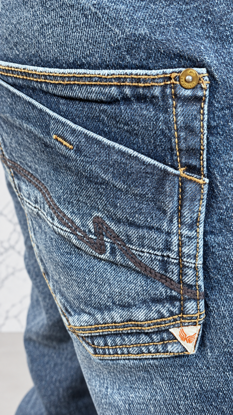 RENEGADE STRAIGHT JEANS — BLEU INDIGO