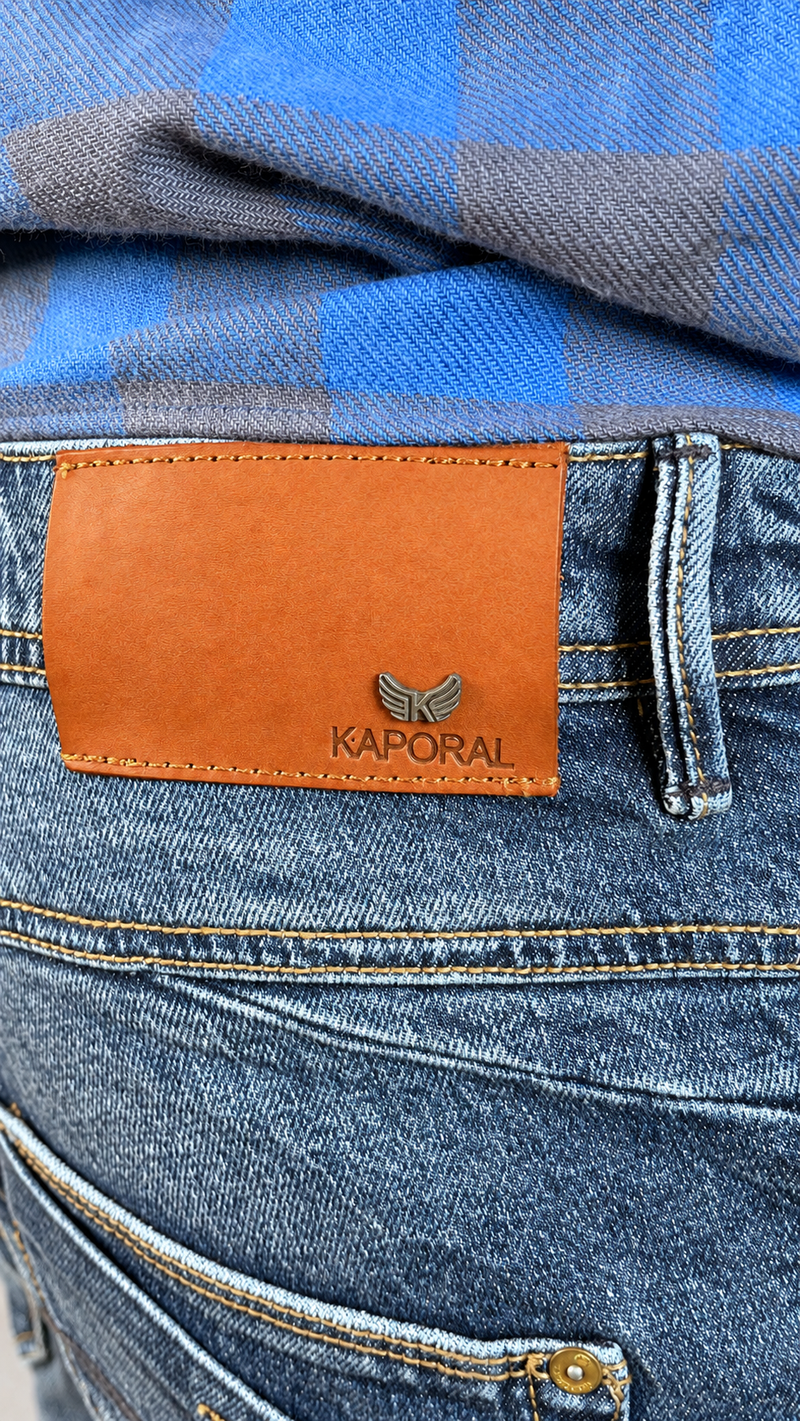 RENEGADE STRAIGHT JEANS — BLEU INDIGO