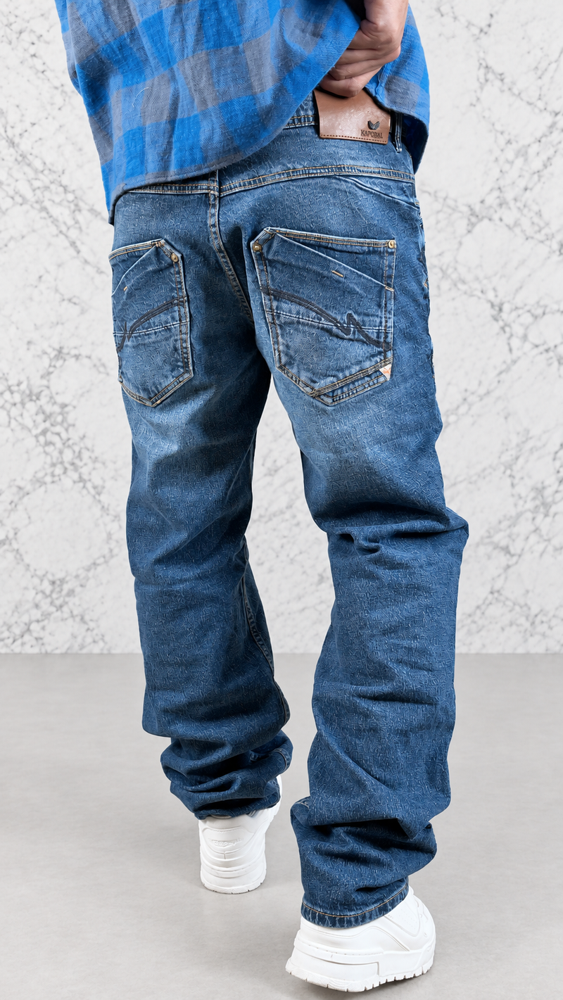 RENEGADE STRAIGHT JEANS — BLEU INDIGO
