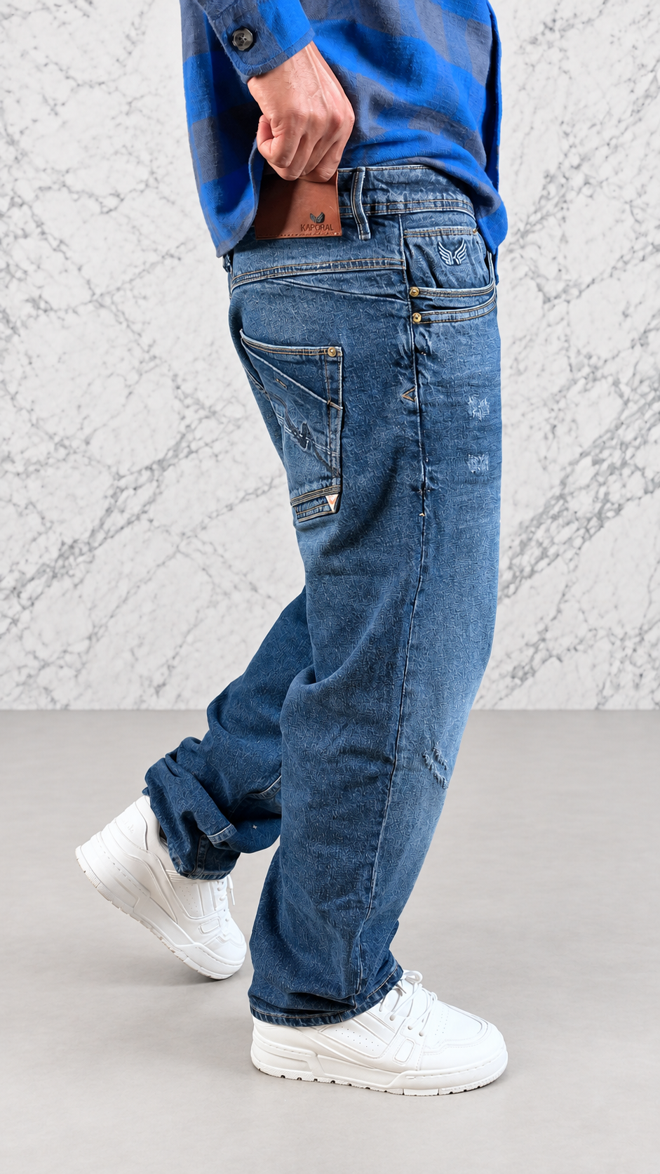 RENEGADE STRAIGHT JEANS — BLEU INDIGO