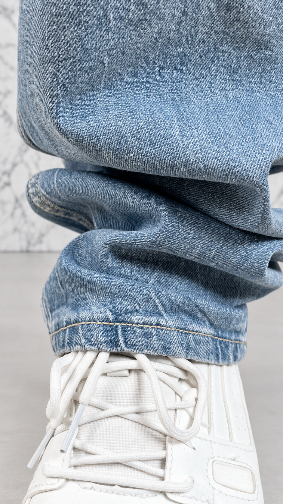 GLACIER STRAIGHT JEANS - BLEU CLAIR