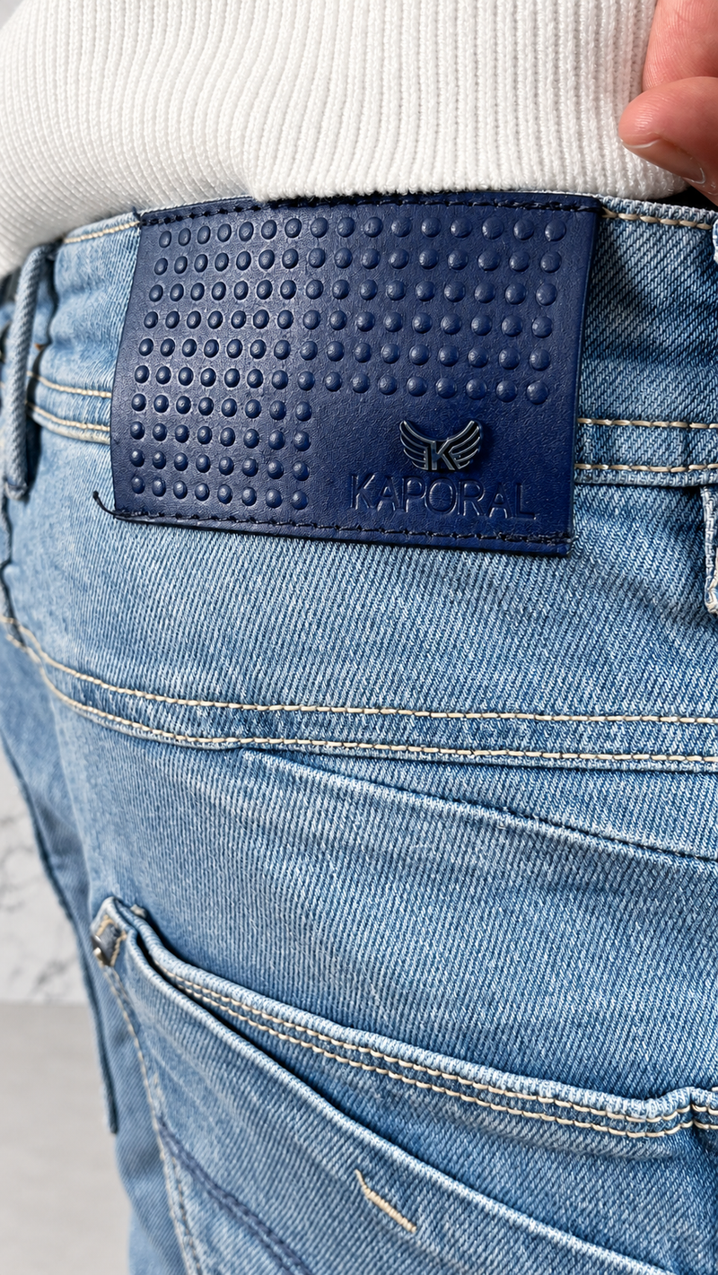 GLACIER STRAIGHT JEANS - BLEU CLAIR